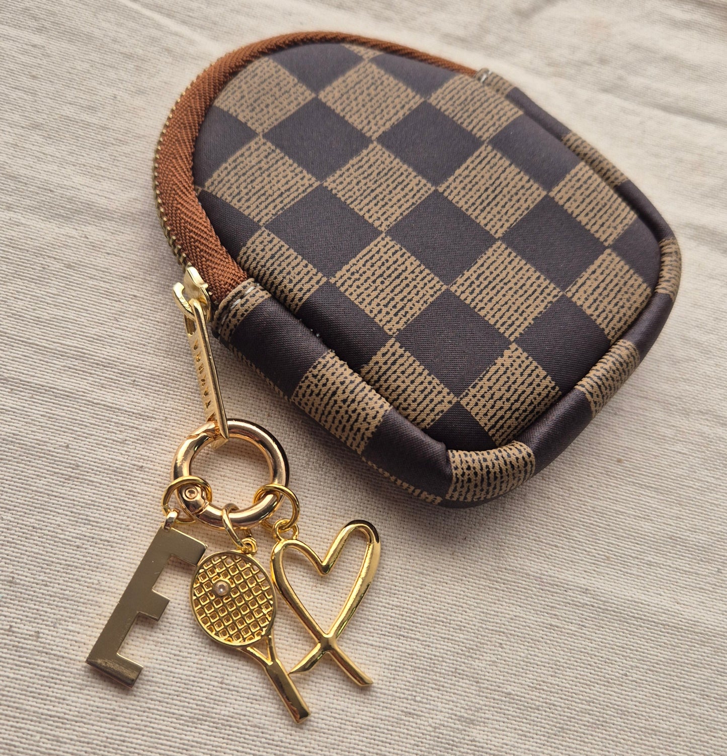 Monedero GIN Cuadros X3 charms