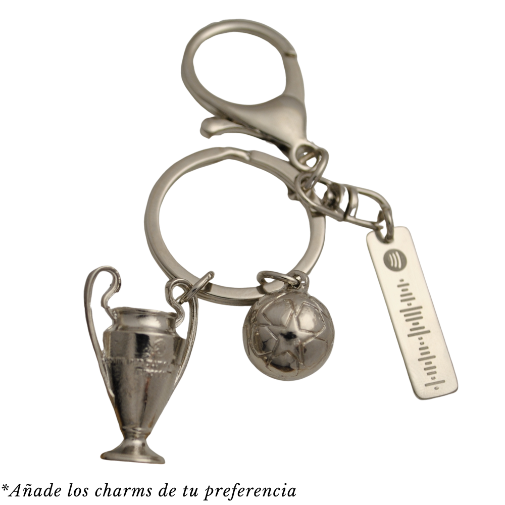 Llavero TOKIO Plata X3 charms