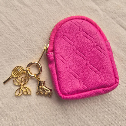 Monedero GIN Rosado X3 charms