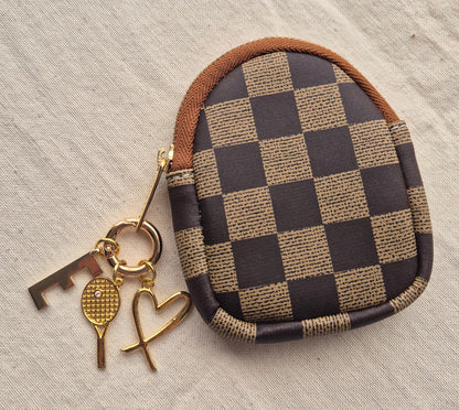 Monedero GIN Cuadros X3 charms