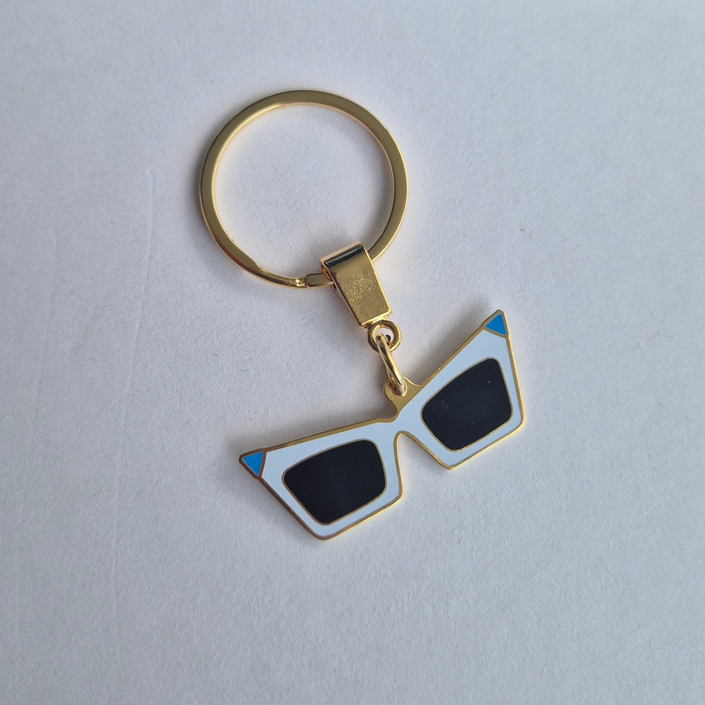 Charm Llavero Gafas Vintage