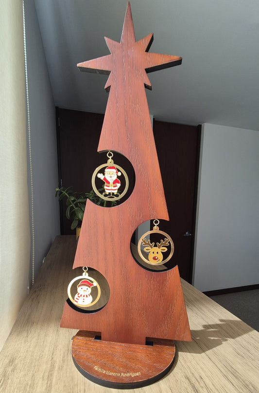 Árbol de Navidad X3 Adornos
