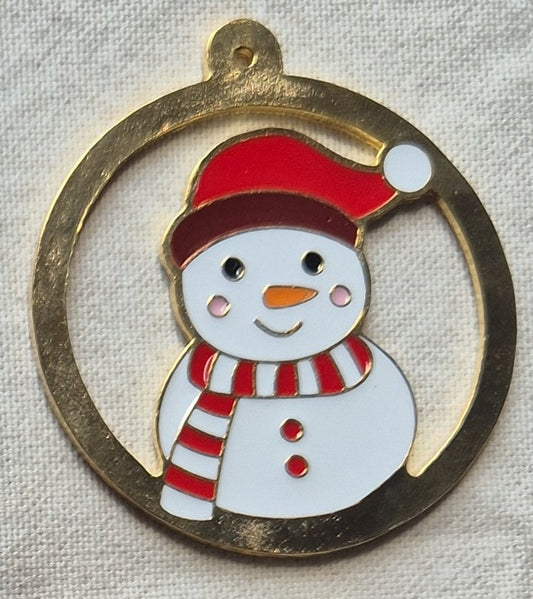 Adorno Muñeco Nieve