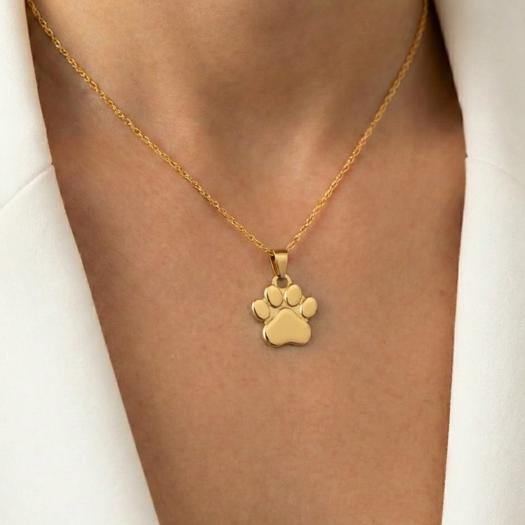 Collar Dorado HUELLA