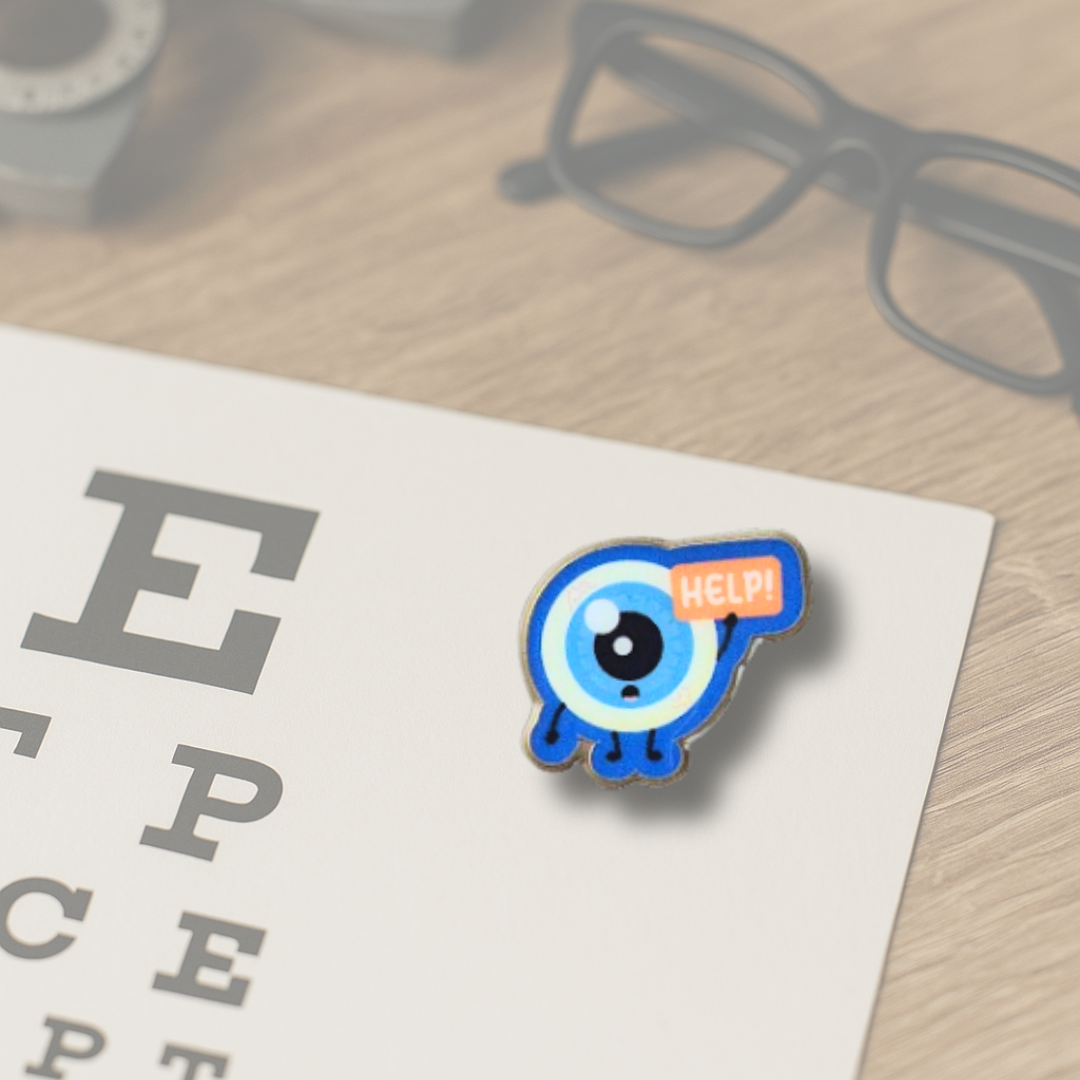 Pines Metálicos Impresos - Vision Edition