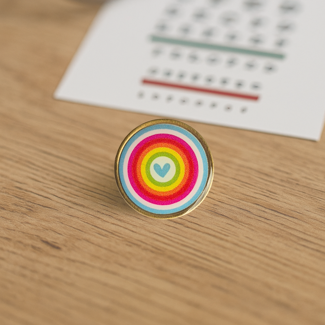 Pines Metálicos Impresos - Vision Edition