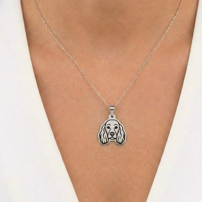 Collar Plateado PERRO