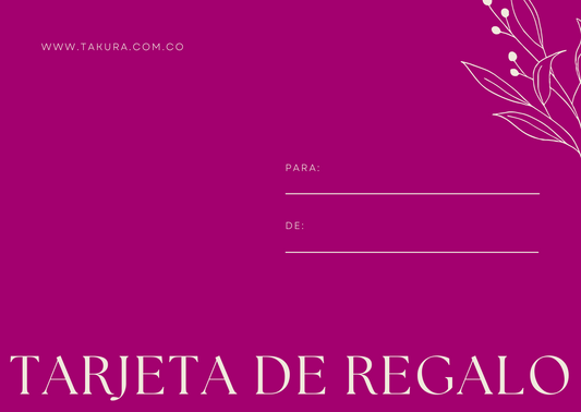 Tarjeta de Regalo TAKURA