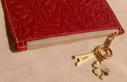 Tarjetero SHIZEN Rojo X3 charms
