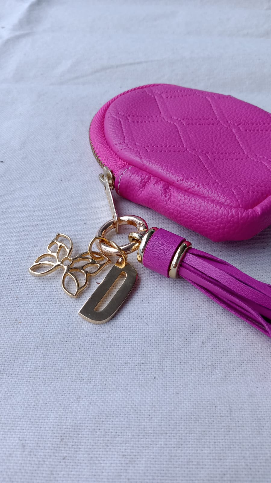 Monedero GIN Rosado X3 charms