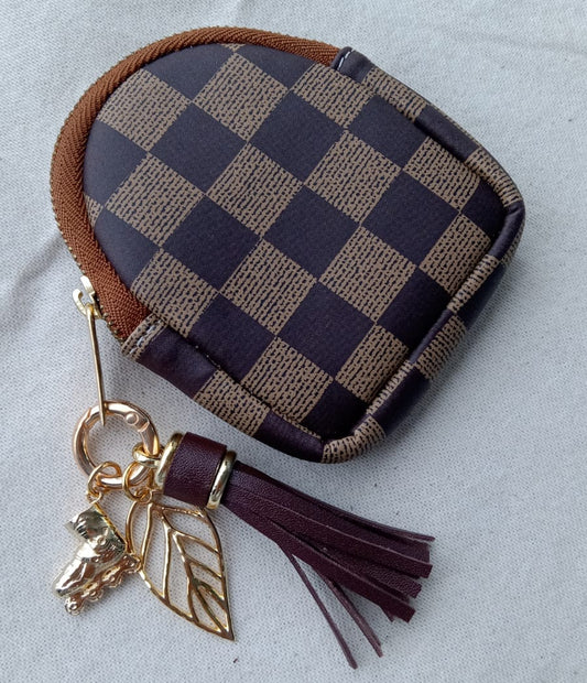Monedero GIN Cuadros X3 charms