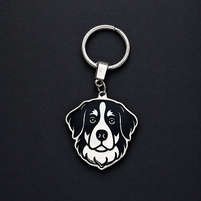 Llavero PERRO Plateado