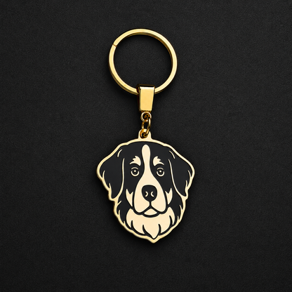 Llavero PERRO Dorado