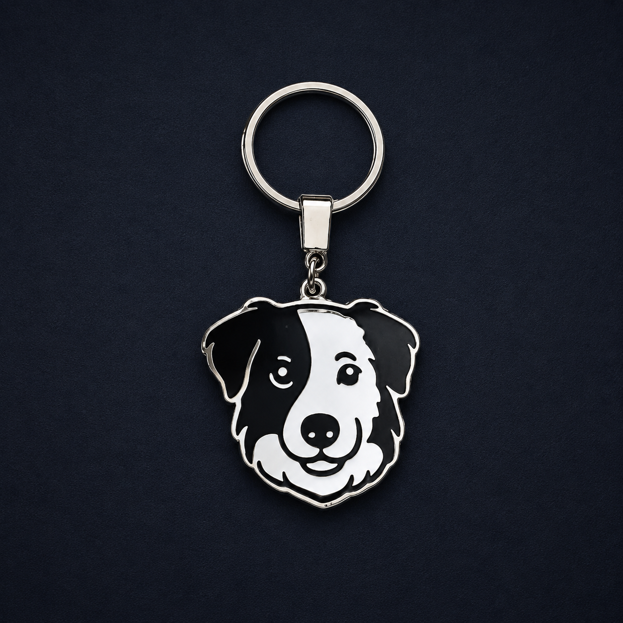 Llavero PERRO Plateado