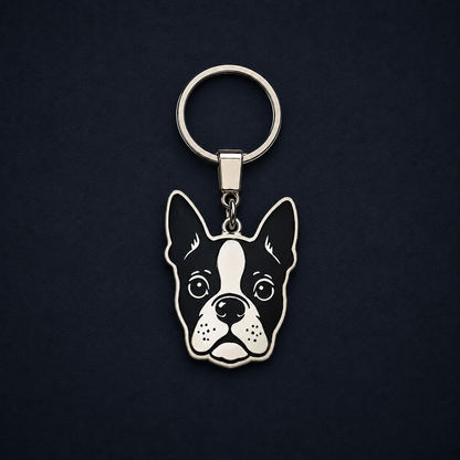 Llavero PERRO Plateado