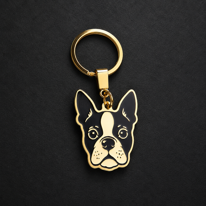 Llavero PERRO Dorado