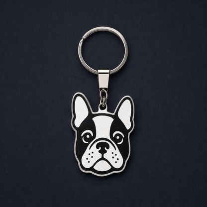 Llavero PERRO Plateado