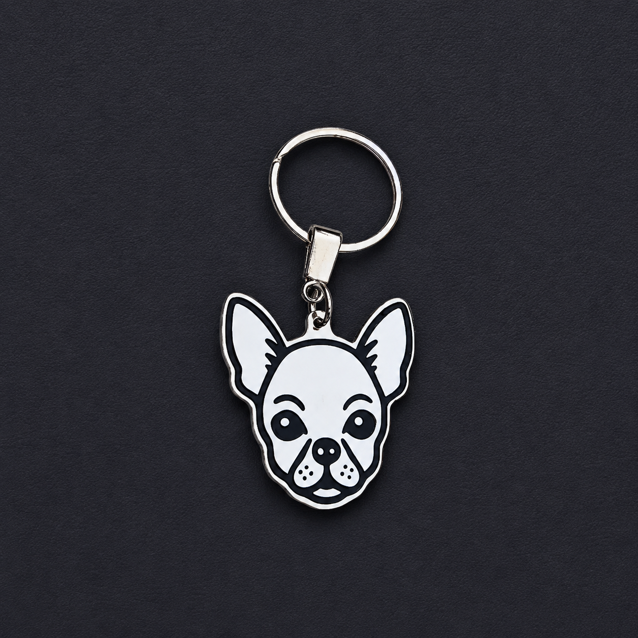 Llavero PERRO Plateado
