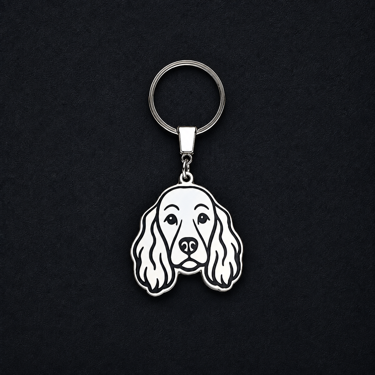 Llavero PERRO Plateado