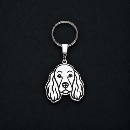 Llavero PERRO Plateado