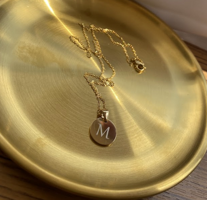 Collar letra grabada láser - SV