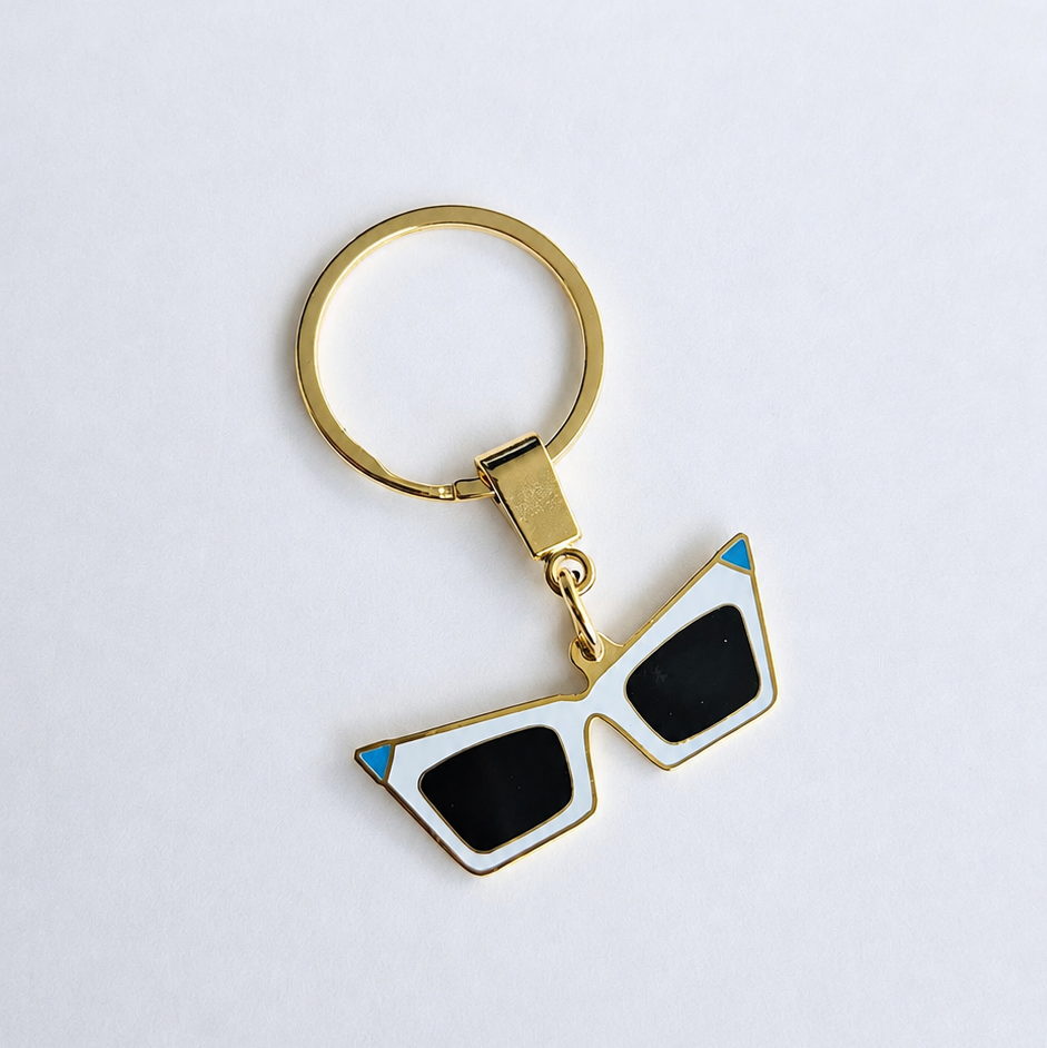 Bag Charm Gafas Vintage
