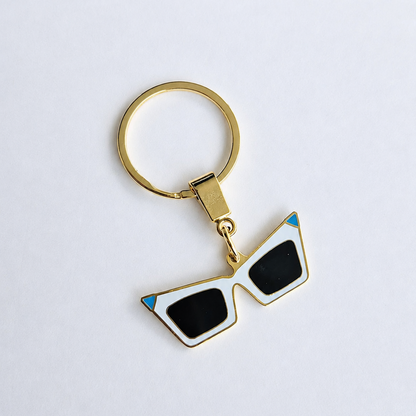 Bag Charm Gafas Vintage