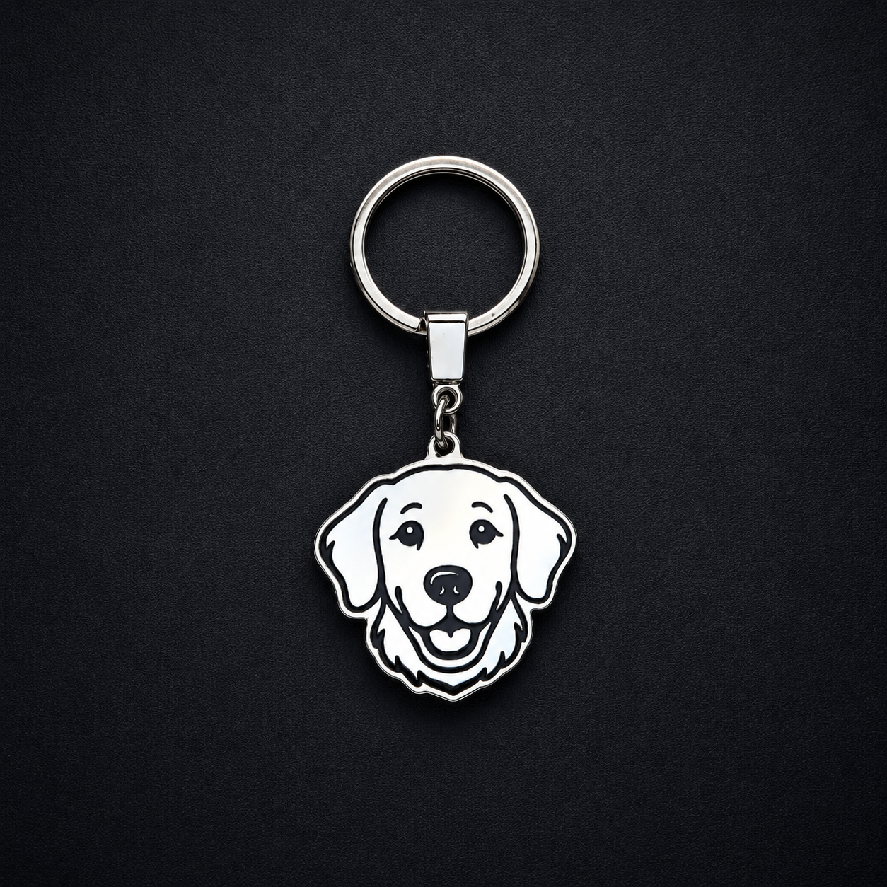 Llavero PERRO Plateado