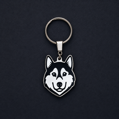 Llavero PERRO Plateado