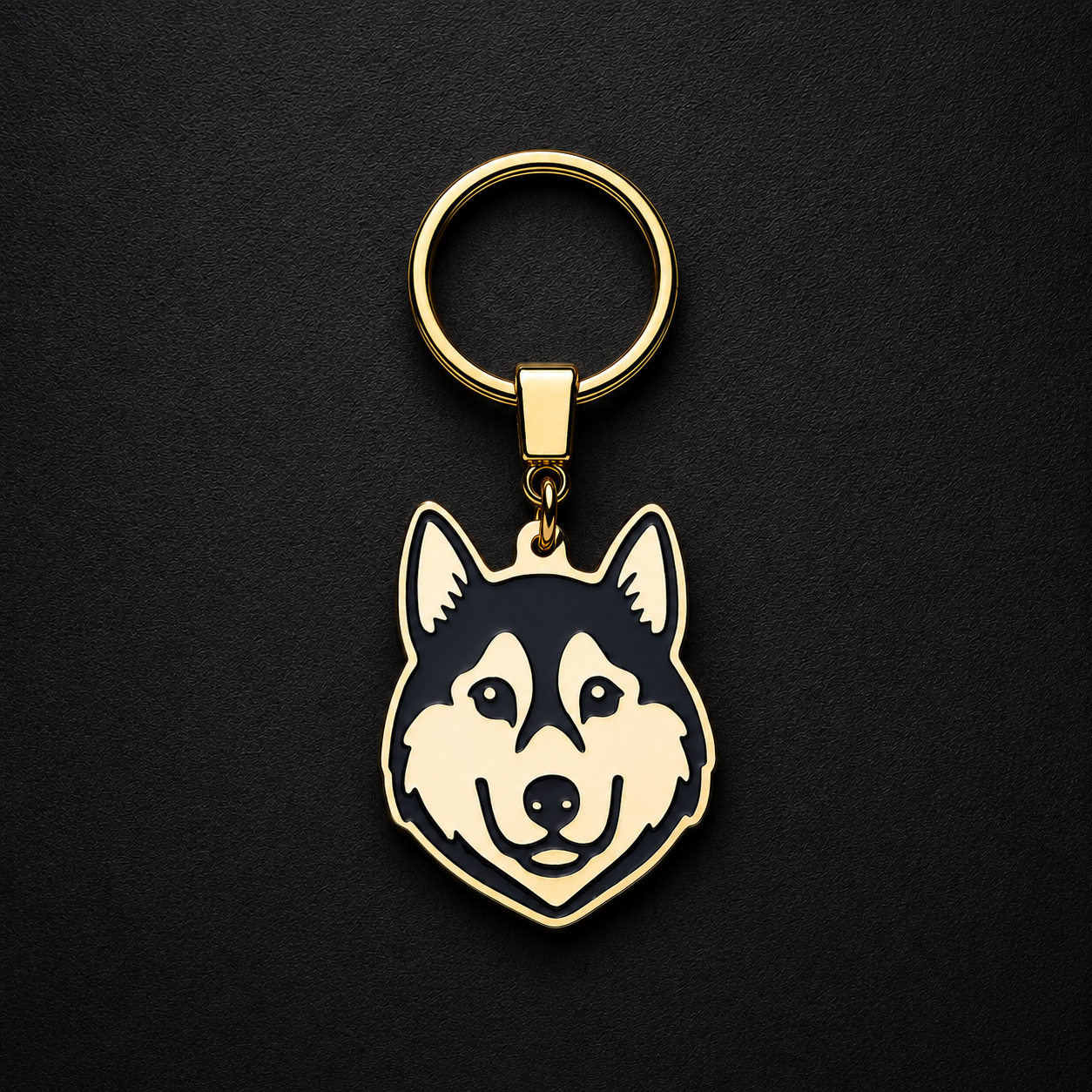 Llavero PERRO Dorado
