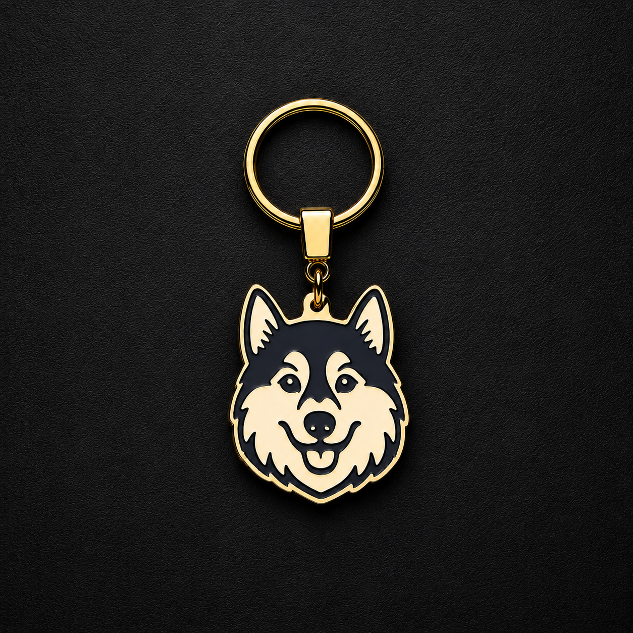 Llavero PERRO Dorado