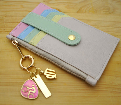 Tarjetero NIJI Multicolor Pastel X3 charms