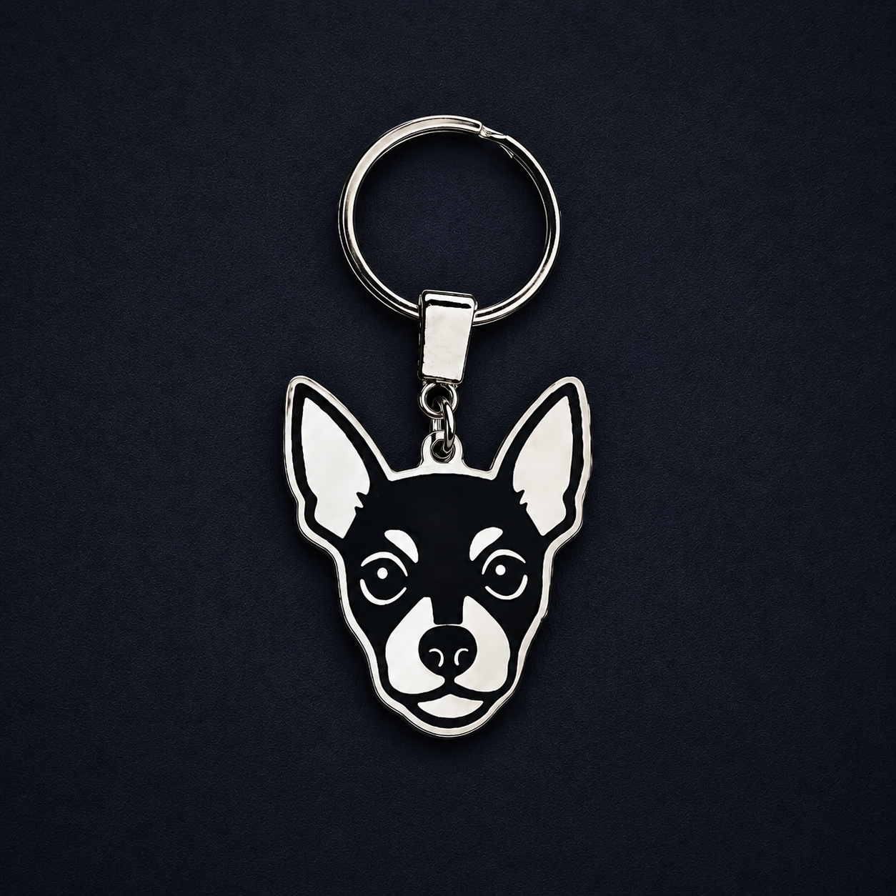 Llavero PERRO Plateado