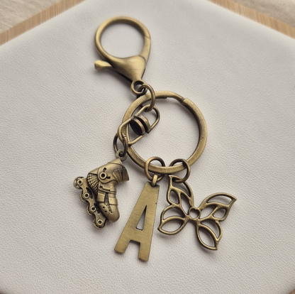 Llavero TOKIO Oro Antiguo X3 charms