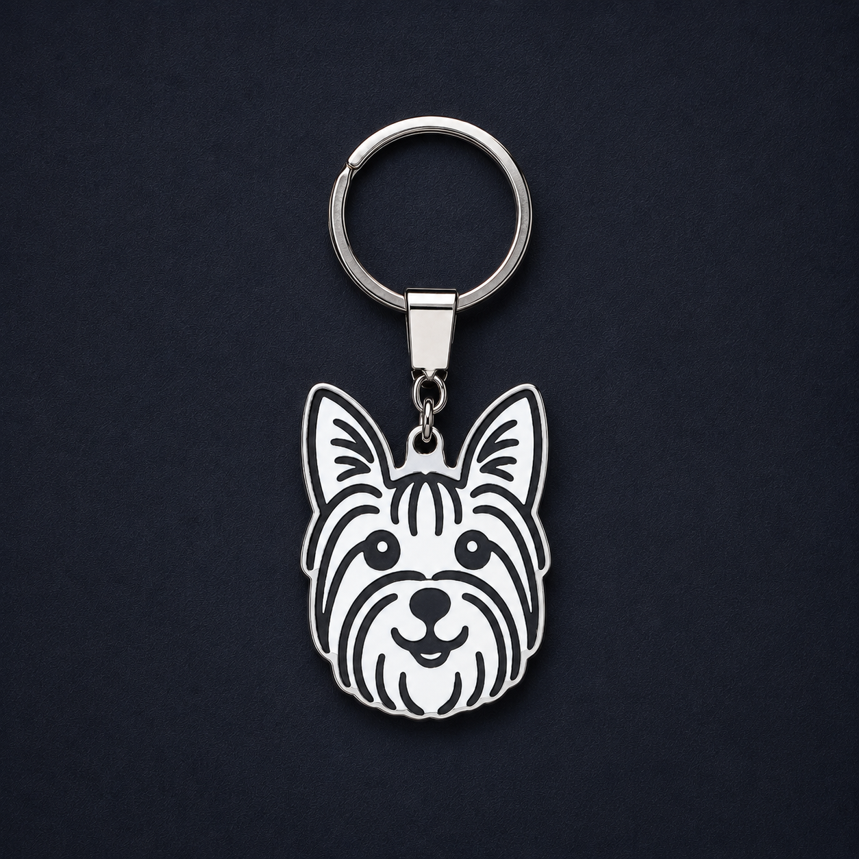 Llavero PERRO Plateado